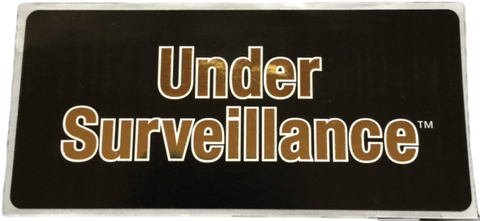 Under Surveillance Sticker